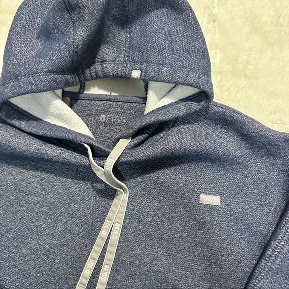 FIGS Off Shift Hoodie blue sweatshirt, size large - Picture 2 of 5